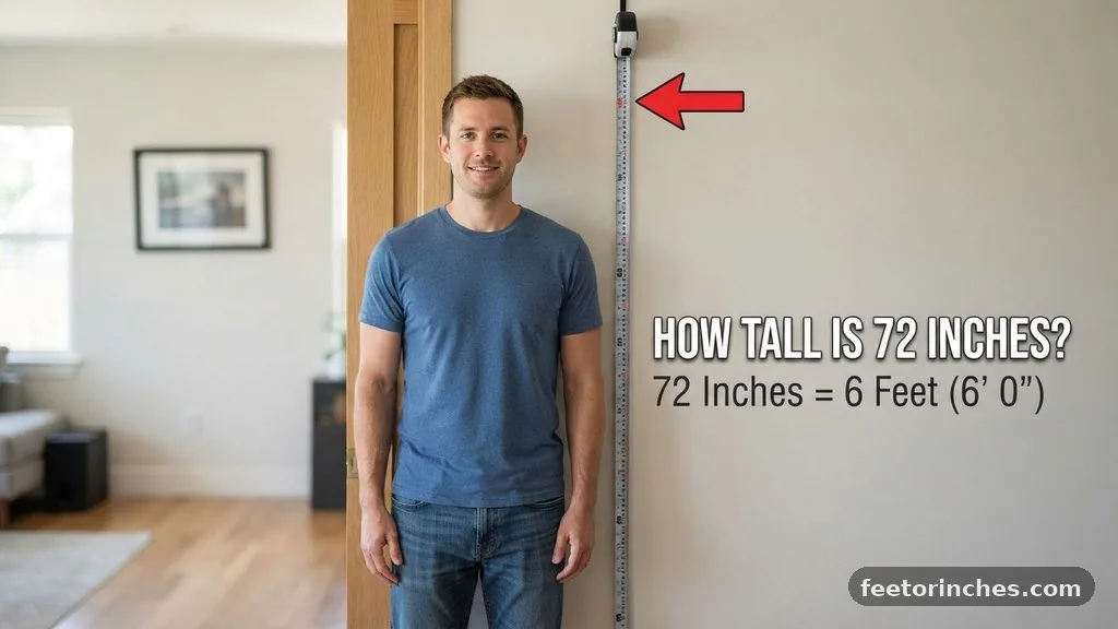 The Core Conversion: How Tall Is 72 Inches? - How Tall Is 72 Inches?