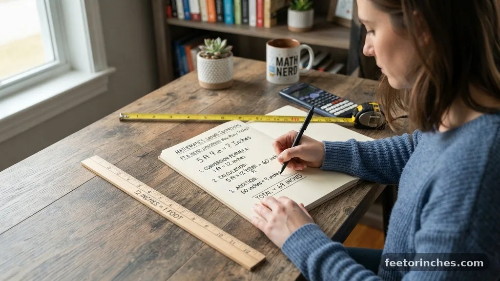 The Core Math Behind Feet and Inches - 2 ft in Inches: How Many Inches?