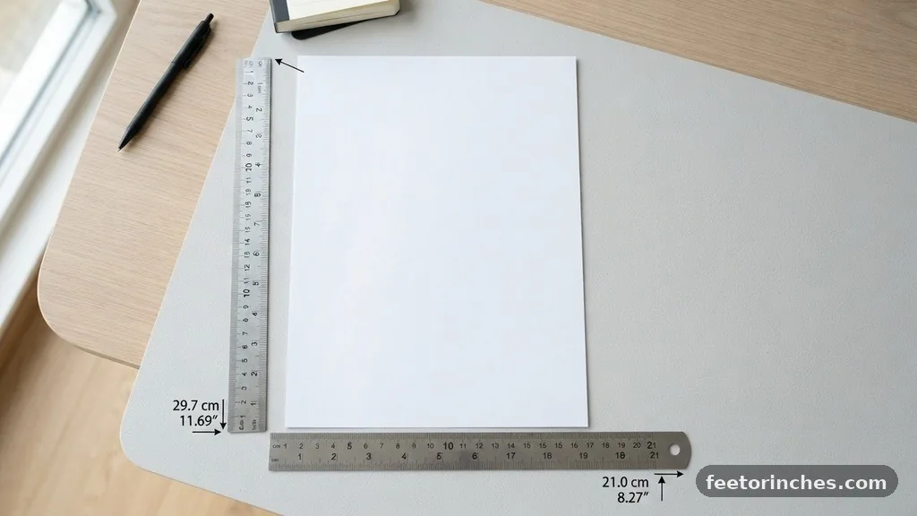 The Exact Measurements of A4 Paper - A4 Dimensions in Inches: Size Guide