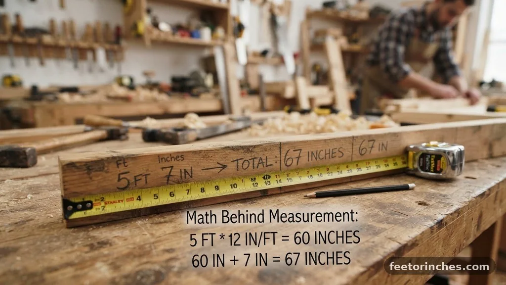 The Math Behind the Measurement - 3.5 ft to Inches: How Many Inches?