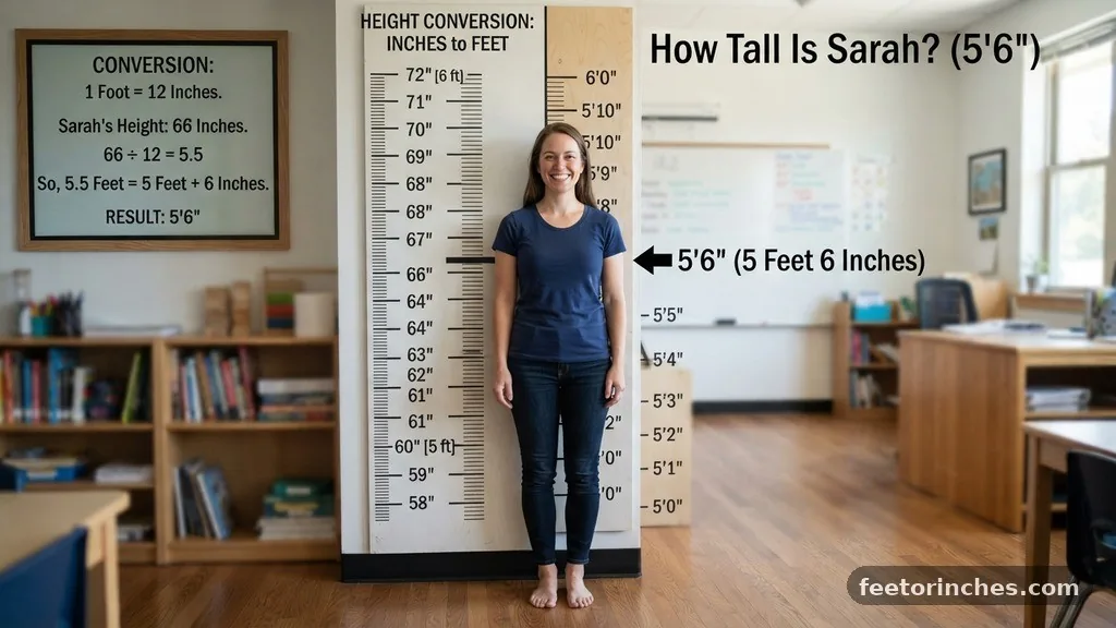 The Mathematical Conversion - 74 Inches to Feet: How Tall Is It?