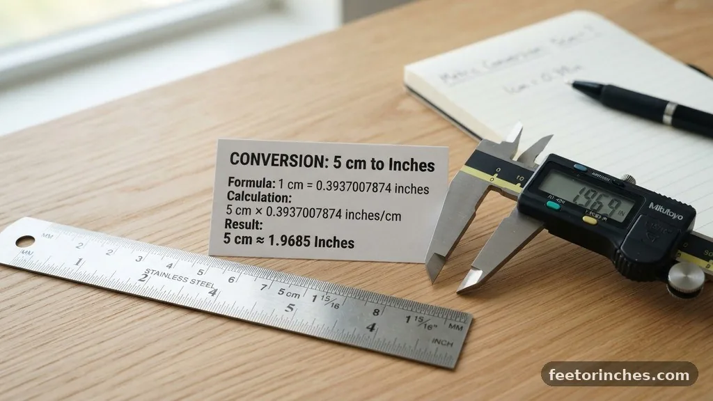 The Mathematical Conversion - 8.5cm to Inches: How Many Inches?