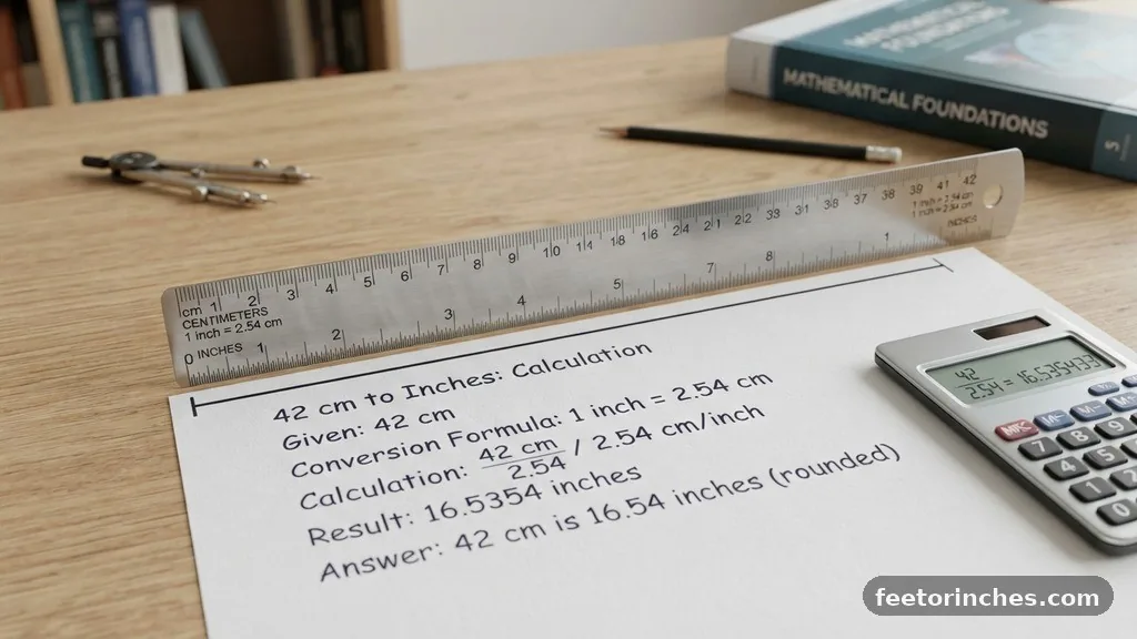 The Mathematical Foundation of the Conversion - How Many Inches Is 42 cm?