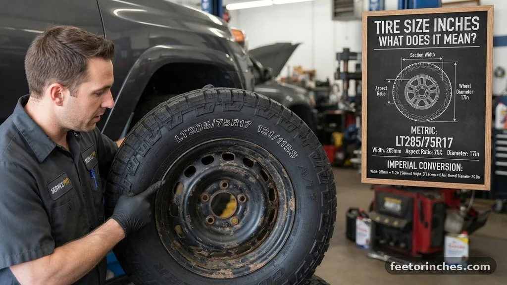 The Metric to Imperial Conversion - 295 Tire Size in Inches: What Does It Mean?
