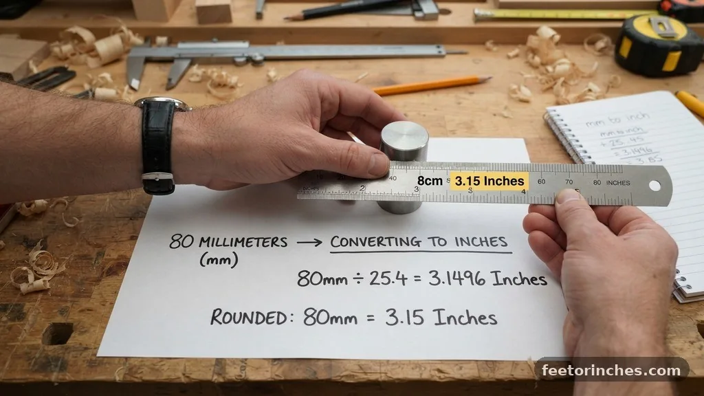 Understanding the Conversion Math - 80mm to Inches: How Many Inches?