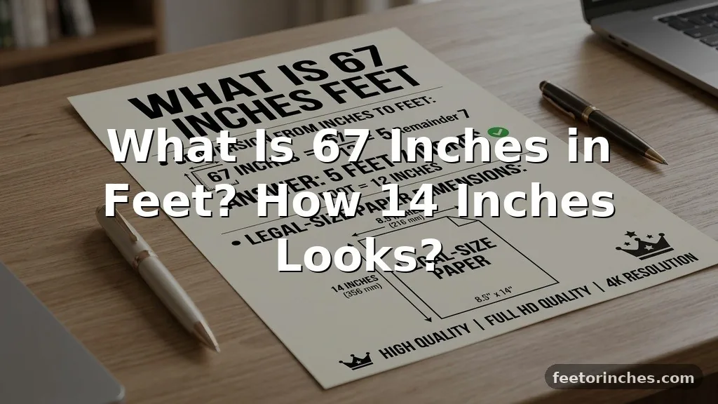 What Is 67 Inches in Feet?