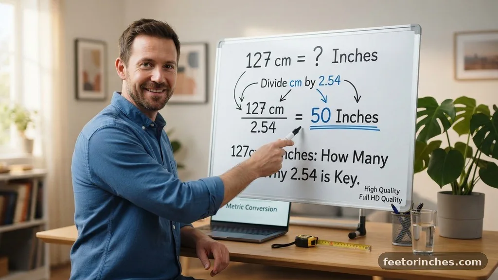 Why 2.54 is the Key - 127cm to Inches: How Many Inches?
