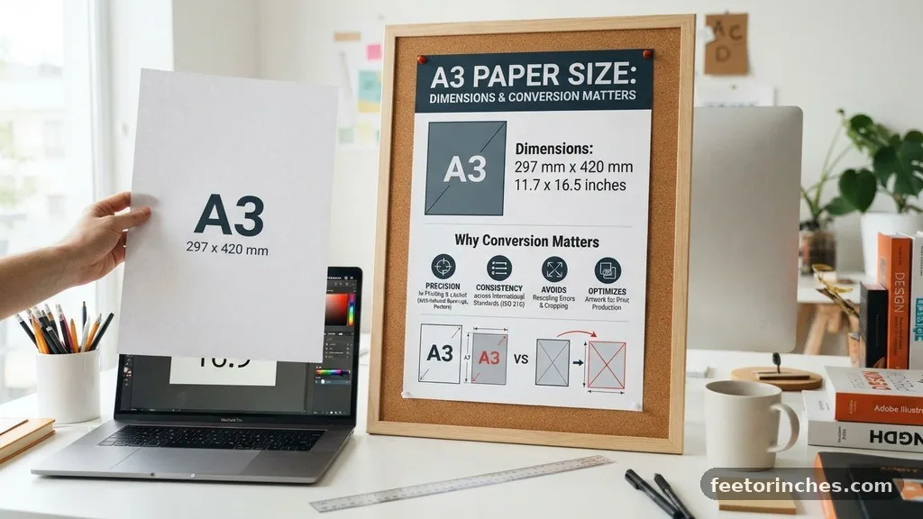 Why the Conversion Matters - A3 Paper Size in Inches: Dimensions